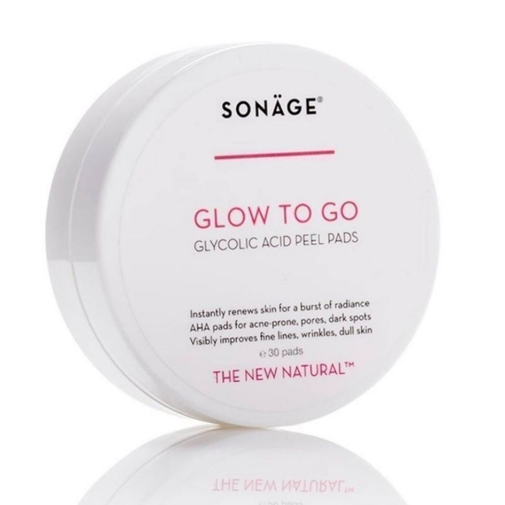 🆕️Sonage GLOW TO GO GLYCOLIC ACID PEEL PADS